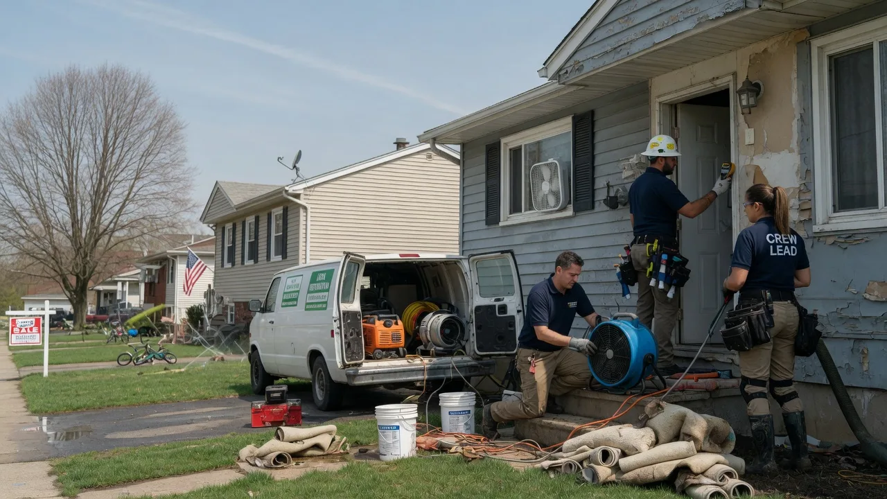 Flood Cleanup in Perkins, GA near me