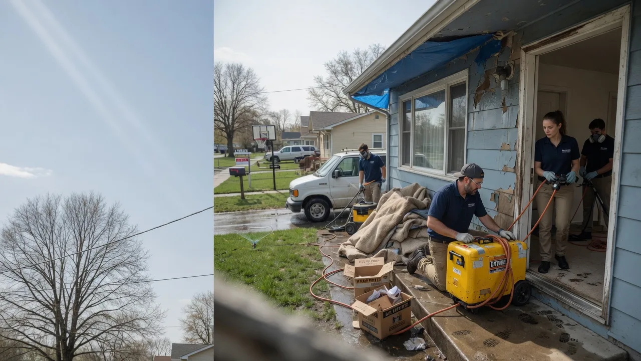 Basement Flood Cleanup in Perkins, GA near me